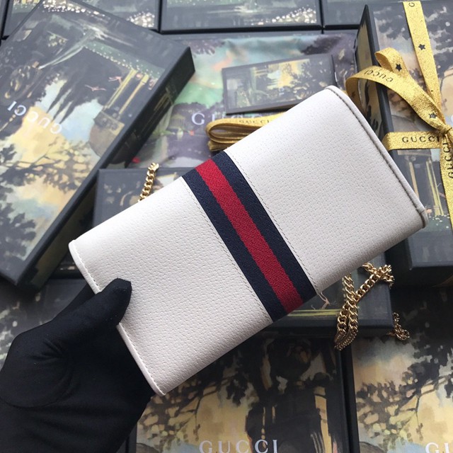 Gucci女包 546592 古馳2019早春新款 ophia系列全皮斜挎包 Gucci錢包式斜挎包  gqy1101